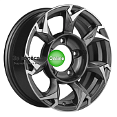 Khomen Wheels KHW1505 (Lada NIVA 4x4) 5,5x15/5x139,7 ET5 D98,5 Gray-FP