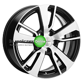 Khomen Wheels KHW1704 (Ford C-Max) 7x17/5x108 ET50 D63,35 Black-FP
