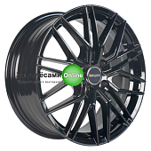 INCH FA8539 7x17/5x108 ET45 D63,4 Full Black Round (ZJH) FlowForming