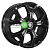 Khomen Wheels KHW1710(2) (VW Transporter) 6,5x17/5x120 ET55 D65,1 Black