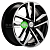 Khomen Wheels KHW1612 (Toyota/Suzuki) 6,5x16/5x114,3 ET45 D60,1 Black-FP