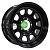 ZEPP 4x4 УАЗ, ГАЗ Соболь, Dodge Ram 1500 Semicircle 8x18/5x139,7 ET15 D110 Gloss Black (LTM)