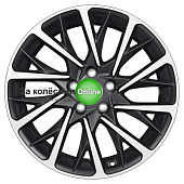 Khomen Wheels KHW1804 (Kuga) 7,5x18/5x108 ET52,5 D63,3 Black-FP