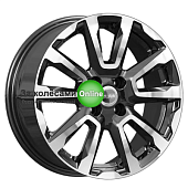 iFree Original КС1026 6,5x16/4x100 ET46 D54,1 Алмаз черный