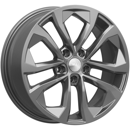 Колесный диск Скад Тукан 7x17/5x112 D57.1 ET46 Темно-серыйцветс перламутровыми оттенками купить в Самаре фото №1