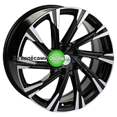Khomen Wheels KHW1901 (NX/Rav4) 7,5x19/5x114,3 ET39 D60,1 Black-FP