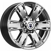 K&K Севенна 7x17/6x139.7 D106.1 ET30 Темно-серебристый