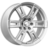 Скад Тор 8x18/6x139.7 D106.2 ET25 Silver