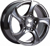 Скад Вихрь 7x16/5x139.7 D98.5 ET40 Темно-серый цвет с перламутровыми оттенками