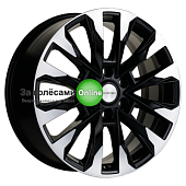 Khomen Wheels KHW2010 (Pajero IV) 8x20/6x139,7 ET38 D67,1 Black-FP