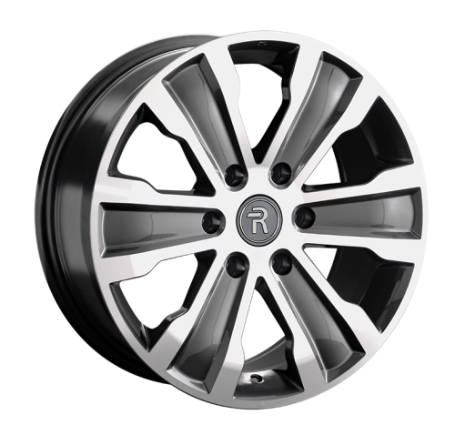 Колесный диск Replay HV17 8x18/6x139.7 D75.1 ET42 Серый полированный купить в Самаре фото №1