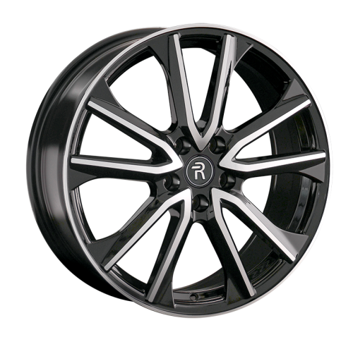 Колесный диск Replay LX169 7.5x18/5x114.3 D60.1 ET35 Чёрный полностью полированный купить в Самаре фото №1