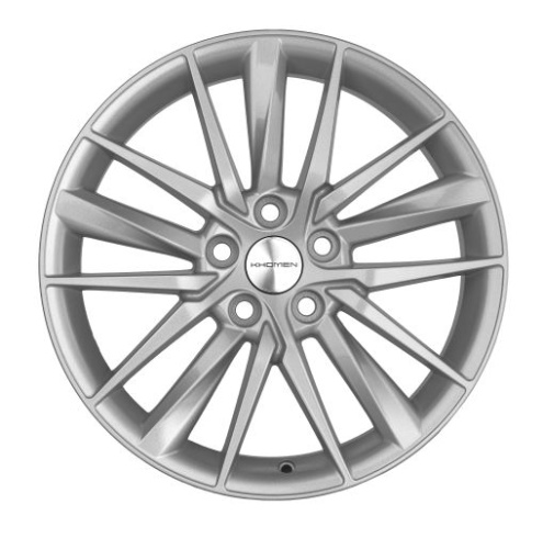 Колесный диск Khomen Wheels KHW1807 (Skoda Superb) 8x18/5x112 D57.1 ET44 Серебристый купить в Самаре фото №1