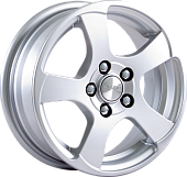 Скад Акула 6x16/5x112 D57.1 ET45 Серебристый