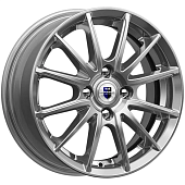 K&K Квант 5.5x14/4x100 D56.6 ET40 Темно-серебристый