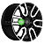 Khomen Wheels KHW1723 (Haval H9) 8x17/6x139,7 ET42 D75,1 Black-FP