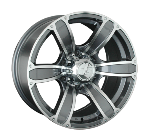 Колесный диск LS766 8x17/6x139.7 D110.5 ET10 Насыщенный темно-серый полностью полированный купить в Самаре фото №1