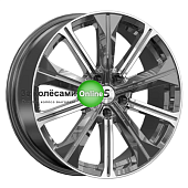Premium Series КР013 (Haval Dargo) 7x19/5x114,3 ET40 D66,6 Diamond Gloss Graphite (4210917)