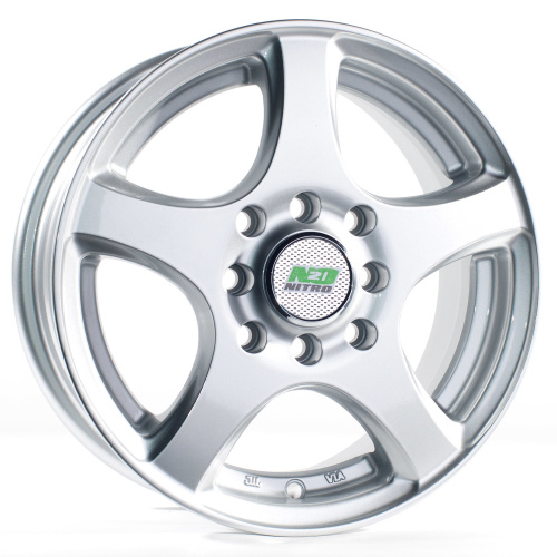 Колесный диск N2O Y279 6.5x15/5x114.3 D73.1 ET45 Silver купить в Самаре фото №1
