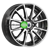 K&K Квант (КС960) 5,5x14/4x100 ET40 D56,6 Алмаз черный