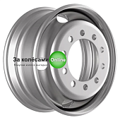 Kronprinz/Accuride 10/225/176/129,2 6,75x17,5/10x225 ET129,2 D176 M22 Silver (RZB14018OE) (10,8 мм) Полуприцепы 3 150 кг внутр.