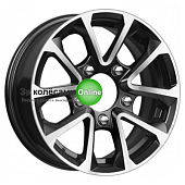 iFree Восток (КС887) 6x15/5x139,7 ET40 D98 Блэк Джек