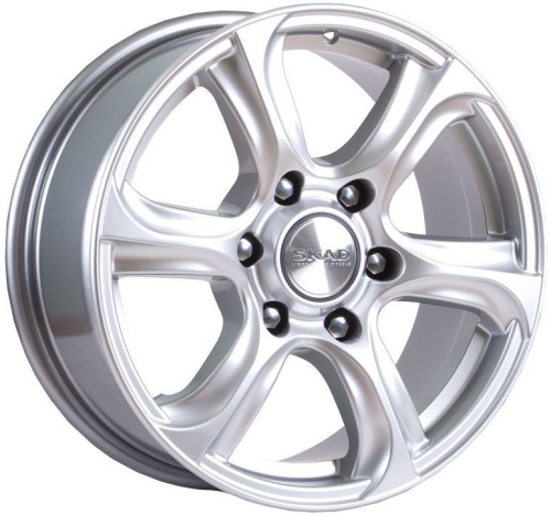 Колесный диск Скад Скала 7.5x17/6x139.7 D67.1 ET30 Серебристый купить в Самаре фото №1