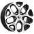 iFree КС869(16_Kaptur) 6.5x16/5x114.3 D66.1 ET50 Алмаз Черн