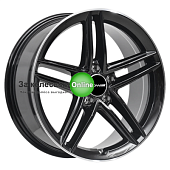 PDW FF2127 7,5x18/5x112 ET35 D66,56 Gloss Black Machine Edge ()