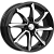 Скад Осака 6x15/4x100 D60.1 ET40 Чёрный глянцевый с полированной лицевой частью