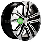 Khomen Wheels KHW1803 (Coolray) 7x18/5x114,3 ET50 D54,1 Black-FP