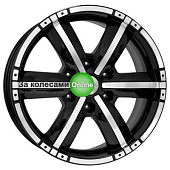 K&K Окинава (КС469) 8x18/6x139,7 ET25 D106,1 Алмаз черный КС469