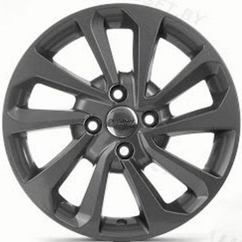 Колесный диск Скад KL-320 6x15/4x100 D54.1 ET46 Черно-серый цвет с перламутровыми оттенками купить в Самаре фото №1