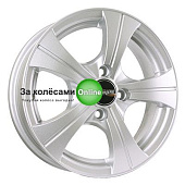 Tech Line 410 5,5x14/4x100 ET43 D60,1 Silver