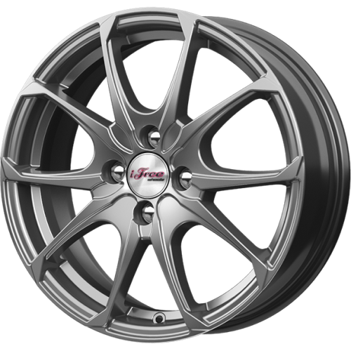 Колесный диск iFree Такеши 6x16/5x112 D57.1 ET45 Насыщенный тёмно-серебристый купить в Самаре фото №1