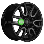 Khomen Wheels KHW1723 (LC Prado/Lexus GX) 8x17/6x139,7 ET25 D106,1 Black