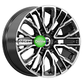 K&K Кортес (КС1102) 8,5x19/6x139,7 ET25 D106,1 Алмаз черный