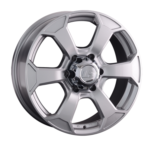 Колесный диск LS187 7.5x18/6x139.7 D100.1 ET36 Серебристый купить в Самаре фото №1