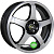 Cross Street CR-14 5.5x14/4x108 D63.4 ET43 Чёрный полностью полированный