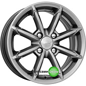 K&K Sportline 6x14/4x100 D67.1 ET40 Черный глянцевый с полированными элементами лицевой поверхности