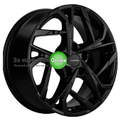 Khomen Wheels KHW1716 (DFM580) 7x17/5x110 ET45 D67,1 Black