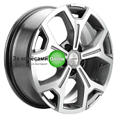 Khomen Wheels KHW1710 (Haval F7/F7x) 6,5x17/5x114,3 ET40 D64,1 Gray-FP