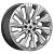 K&K Галего 7.5x19/5x108 D63.35 ET49 Темно-серебристый