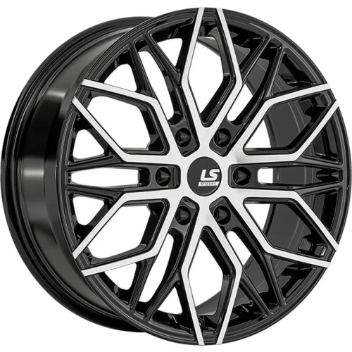 Колесный диск LS RC103 8.5x19/6x139.7 D100.1 ET36 BKF купить в Самаре фото №1