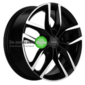 Khomen Wheels KHW1708 (Dongfeng AX7/Evolute i-PRO) 6,5x17/5x108 ET43 D65,1 Black-FP