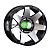 LS 881 9x20/6x139,7 ET20 D100,1 BKF (конус, Колпак+лого)